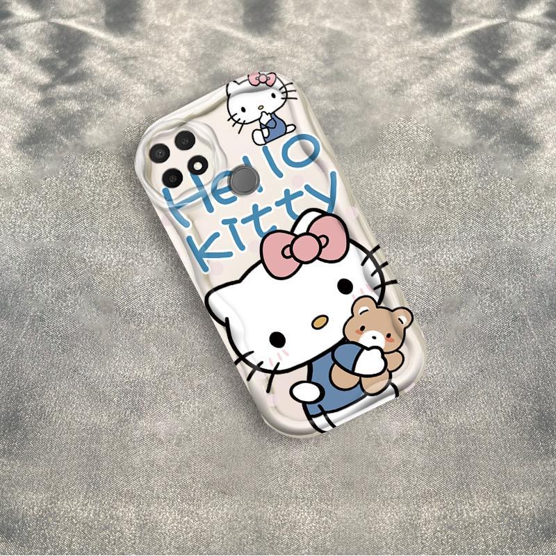 Thích hợp cho OPPO A15 A15S A35 3D Girls Soft TPU Kitty Rilakkuma Ốp điện thoại chống sốc