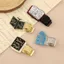 Kẹp bút BEABOUT, Giá đỡ bút đàn hồi bằng kim loại, Sách di động có hình vòng bút Spring Pen Keeper Journals & Notebook