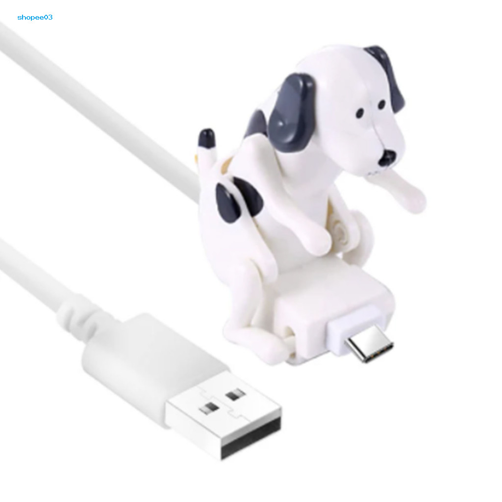 [Ky] Cáp dữ liệu sạc chó thiết kế mới lạ, giảm căng thẳng, chip thông minh, sạc nhanh Type-C/8 chân/Micro USB cho Eff
