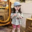 Sét Bé Gái HỌA TIẾT CÚN HOẠT HÌNH QC66 K.Kid Bộ Mùa Hè Chất Cotton Mềm Mát size 8-20kg M88