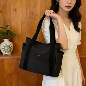 Túi xách đi lại thông thường dành cho nữ Dung tích lớn cho sách, máy tính xách tay và thiết yếu. Giao lưu văn phòng hàng ngày