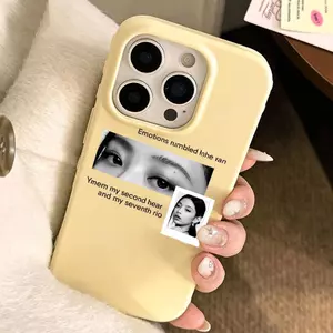 Đôi mắt Ứng dụng iPhone 1617/1514 Jelly trường hợp điện thoại 13/12 dễ thương 11xr
