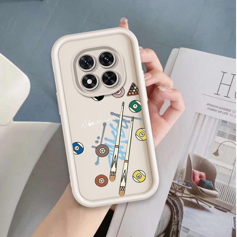 Ốp Lưng Cho Redmi Note 14 Pro 5G Hoạt Hình Silicon Mềm Ốp lưng TPU Xúc Viền Bi-a Mắt Thiên Thần Ốp Lưng Chống Sốc