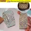 SNUGHOUSE Tay Cổ Tay Bracel Full Kim Cương Giả Pha Lê Kim Cương Giả Cô Dâu Trang Sức Cưới Lắc Tay