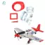 A280.0013 Trang Trí Thân Xe Máy Gắn Đầu Thu Gắn Cho XK A280 RC Máy Bay Drone Phụ Tùng Thay Thế