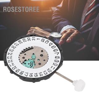 rosestoree Famus Quartz Watch Movement SL28 Ba kim ngày Phụ kiện sửa chữa đồng hồ đeo tay (Lịch đơn)