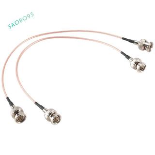 2 Chiếc Cáp BNC 75 Ohm 30cm Cho Máy Ảnh Thiết Bị Video Hỗ Trợ HD-SDI 3G-SDI 4K 8K