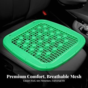 Universal Fit Mùa Hè Làm Mát Đệm Ghế Ô Tô Tăng Cường Thoải Mái Thông Gió Đệm Ghế Dễ Dàng Vệ Sinh Cho Người Lái Xe Tải, Thời Tiết Nóng, Văn Phòng