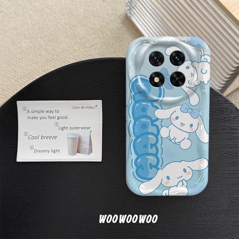 Ốp Lưng Cho Redmi Note 14 Pro 4G 5G POCO X7 Phim Hoạt Hình Kem Sanrio Cặp Đôi Mềm TPU 3D Sóng Silicon Vỏ Điện Thoại