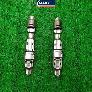 Ghế câu cá inox đa năng, kẹp cần câu và bánh xe tiện lợi
