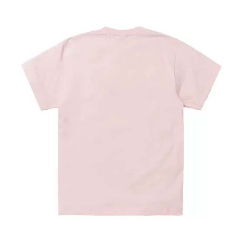 Áo thun ngắn tay cotton cổ tròn dáng rộng in logo thỏ dễ thương, phù hợp cho nam và nữ