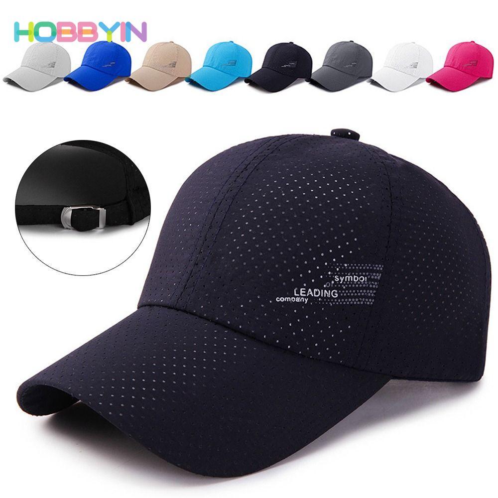 Mũ Bóng Chày Hobbyin™ - Thời Trang Thể Thao, Khô Nhanh, Phù Hợp Nam Nữ