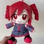 20cm Anime Ngoại Vi Kasane Teto Sang Trọng Gối Mềm Trang Trí Nhà Kawaii Ảo Ca Sĩ Kasane Teto Đồ Chơi Nhồi Bông