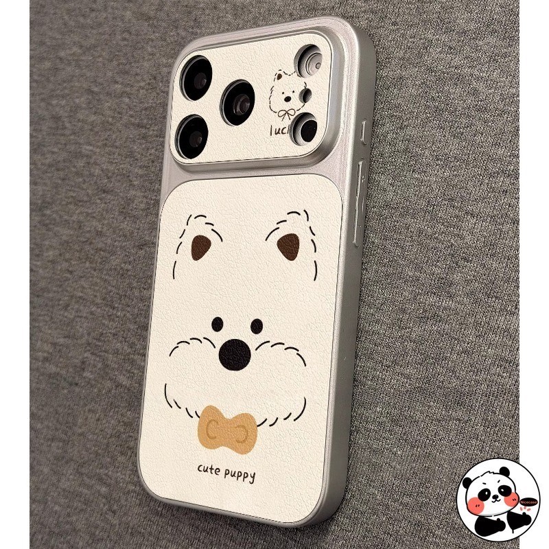 Ốp Điện Thoại Con Chó Con Dễ Thương Có Dây Buộc Cho Redmi Note 15 14 13 12 12S Turbo 11 SE 11S 11T 10 9 Pro Max Lite 10S 9S 8 Pro Plus 5G 4G Vỏ Da PU Hoạt Hình Chó Ins Phong Cách Vỏ Mềm