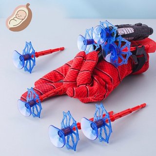 Người Nhện Găng Tay Đồ Chơi Web Bắn Súng Trang Phục Nhập Vai Vải Nhựa Trẻ Em Bé Trai Quà Tặng