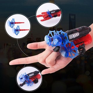 Người Nhện Găng Tay Đồ Chơi Web Bắn Súng Trang Phục Nhập Vai Vải Nhựa Trẻ Em Bé Trai Quà Tặng