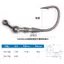 Móc cá vô hình Firebusto Micro-Lead, cân bằng tốt, màu đen
