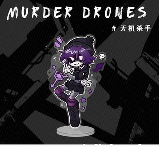 Murder Drones Season1 Uzi Doorman Absolute Solver Cyn Doll Mini Acrylic stand Desktop ornament Friends Christmas Gifts