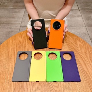 Ốp điện thoại màu kẹo đá cát mờ cho OPPO Find N6 Find N5 Find N3 với bản lề toàn bộ từ tính Trục giữa kép