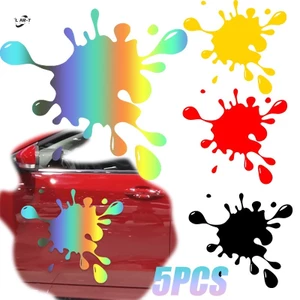 5 Miếng Dán Xe Hơi Chống Thấm Nước PVC - Decal Vinyl Nhiều Màu Sắc Cho Trang Trí Phản Quang Xe Máy