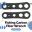 Cờ lê sợi carbon siêu nhẹ cho câu cá và động cơ 2204