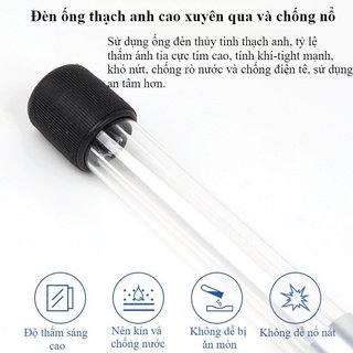 Đèn tiệt trùng bể cá UV 11W 13W Tảo Vi khuẩn Nấm Nước trong suốt Bể cá UVC Lọc