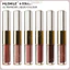 6 Màu Bóng Nước Hai Đầu Lip Glaze Chống Thấm Nước Chống Dính Cốc Son Môi Áo Mưa Đa Năng 2 Trong 1