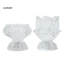 Linh hồn| Đèn nến không dây Đèn nến chạy bằng pin Đèn nến trong suốt Lotus LED Flameless, Nến mô phỏng điện cho gia đình, phòng ngủ, đám cưới, kỷ niệm, Giáng sinh P