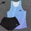 2026 Popular Men's and Women's Sports Physical Examination Training Set Track and Field Vest Breathable Marathon Sports Running Shorts Hozr