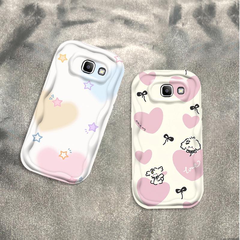 Thích hợp cho Samsung J7 Prime ON7 2016 Bảo vệ 3D TPU mềm nơ tình yêu Vỏ điện thoại chống sốc