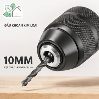 Máy khoan kim loại Chuck Keyless Phát hành nhanh Tự khóa Công cụ khoan điện hạng nặng Xưởng sửa chữa