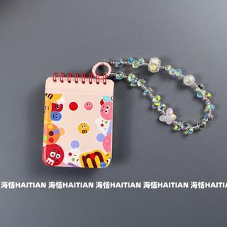 Thích Hợp Cho Samsung Galaxy ZFlip7 zflip6 Hồng M Bean Vỏ Điện Thoại Dây Gấp Vỏ Cứng Cho Z Flip 7 6 5 4 3 5G N3Flip MixFlip 2 MOTO Razr 60U Vỏ Bảo Vệ