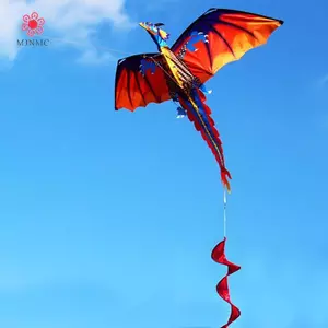 MJnmc Lớn 3D Nylon Diều Bay Rồng Diều Với Dòng 100m Đồ Chơi Thể Thao Ngoài Trời Gia Đình Mới