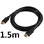 Cáp HDMI Màu đen tròn 1,5M hỗ trợ Full HD 1080