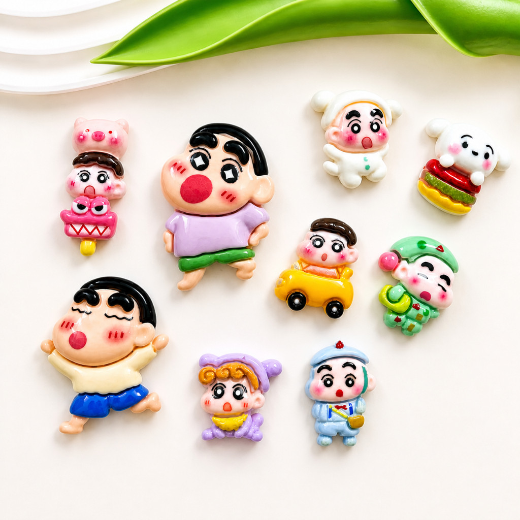 [CHARM ĐỘC QUYỀN]- Set charm Shin quẩy tới bến dễ thương- Shin chan cậu bé bút chì siêu cute ngộ nghĩnh
