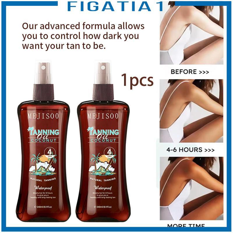 Xịt dưỡng da 240ml Kem dưỡng ẩm Bronzing Oil Tone Sun Cream Dưỡng ẩm toàn thân để sử dụng ngoài trời