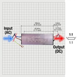 SMVP LED Driver Power Biến áp chống nước 5-10W 20W 30W 40W 50W 60W 70W 80W 100W