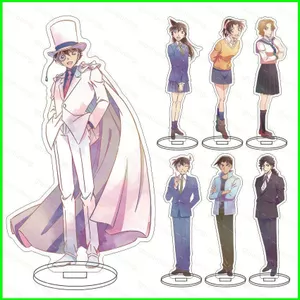 HT3 Thám Tử Lừng Danh Conan Shinichi Kudo Ran Mori Ai Haibara Acrylic Đăng Ký Anime Hình Mô Hình Đồ Chơi Đứng Đĩa Giá Đỡ TH3