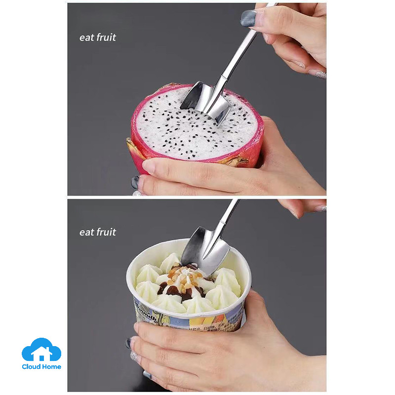 🌤️COD🌤️Muỗng / Xẻng Xúc Kem / Cà Phê / Dao Hình Dưa Hấu Sáng Tạo Dễ Thương