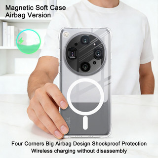 Ốp Lưng Từ Tính OPPO Find X9 Ultra X9s Pro 5G Chống Sốc Túi Khí Mềm TPU
