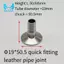 Ống Barb Ống Vệ Sinh Lắp Tri Kẹp Loại Ferrule Cho Gia Đình Pha