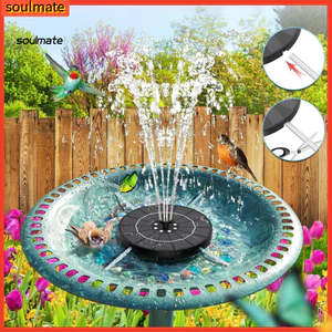 Linh hồn| 1 Bộ Tiềm năng DIY cho Vườn vui nhộn: Máy bơm đài phun nước năng lượng mặt trời này có thể được sử dụng trong nhiều dự án DIY để tạo ra một hệ sinh thái sôi động Biến nó thành vòi tắm chim