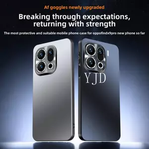 Ốp YJD Cho OPPO Find X9S Mới Nâng Cấp Khung Ống Kính AF Mờ Mặt Sau Kim Loại Chống Rơi Vỏ Điện Thoại