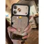 Ốp điện thoại ruy băng gương có sẵn Hello Kitty Thích hợp cho iPhone17promax Phong cách mới Thích hợp cho iPhone16pro Vỏ mềm chống sốc toàn diện độc đáo