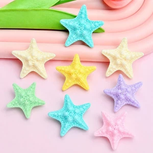 Set Charm Sao Biển Pastel Candy Cute 🐚🌈 Charm resin màu macaron ngọt ngào phong cách Hàn Quốc siêu xinh DIY gắn dép 🎀