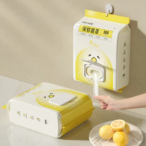 Bọc Nhựa Dùng Một Lần Treo Đa Năng Thực Phẩm PE Đĩa Tủ Lạnh Giữ Tươi Hộ Gia Đình Chống Bụi 9DYU