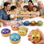 Soft Slime Họa Tiết Lấp Lánh Bun Squishy Lớn 8.5cm Sáng Bóng Hấp Bun Squishy Giảm Căng Thẳng Fidget Đồ Chơi Cho Trẻ Em Và Người Lớn