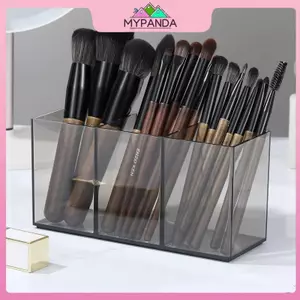 Hộp đựng cọ trang điểm MYPANDA Hộp đựng mỹ phẩm Hộp đựng mỹ phẩm Lipsti Eyebrow Pencil Display Stand Acrylic Transparent Box.