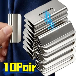 10 Cặp kẹp từ tính mạnh giữ rèm kín cho phòng ngủ, văn phòng