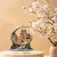 Trang trí lâu đài hình lưỡi liềm Acrylic 2D Trang trí lễ hội Ramadan Eid Al-Fitr Mubarak Bảng hiệu Hồi giáo Trang trí sự kiện tiệc tại nhà